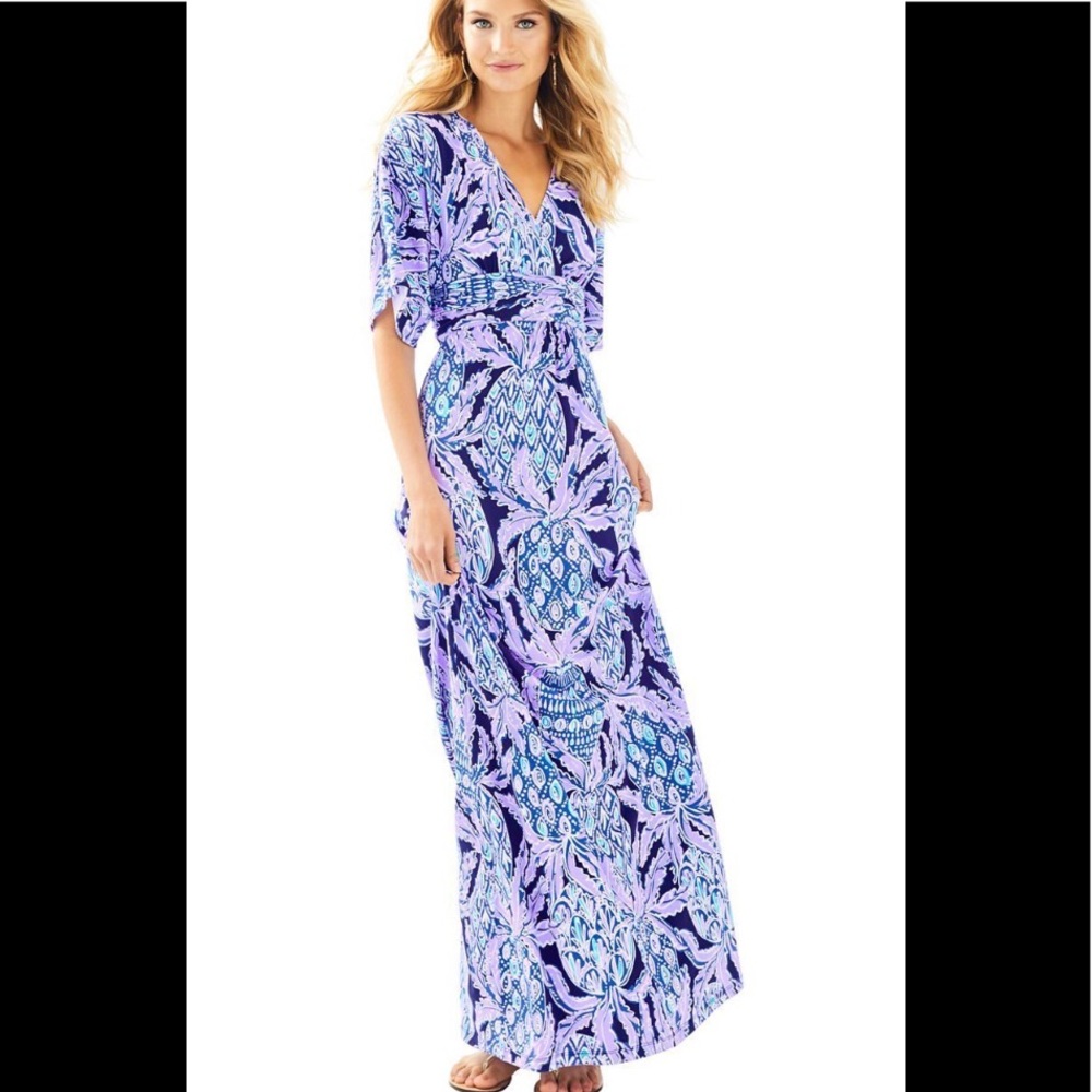 Lilly Pulitzer Parigi Maxi Dress Size medium